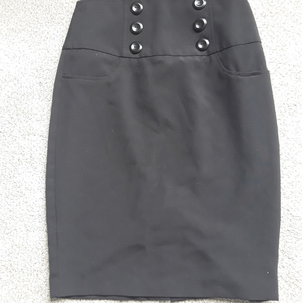 BCX Black Pencil Skirt